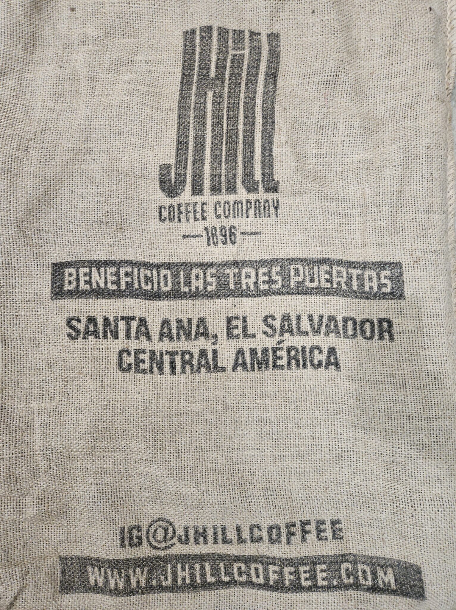 Sac en toile de jute Salvador La Palma