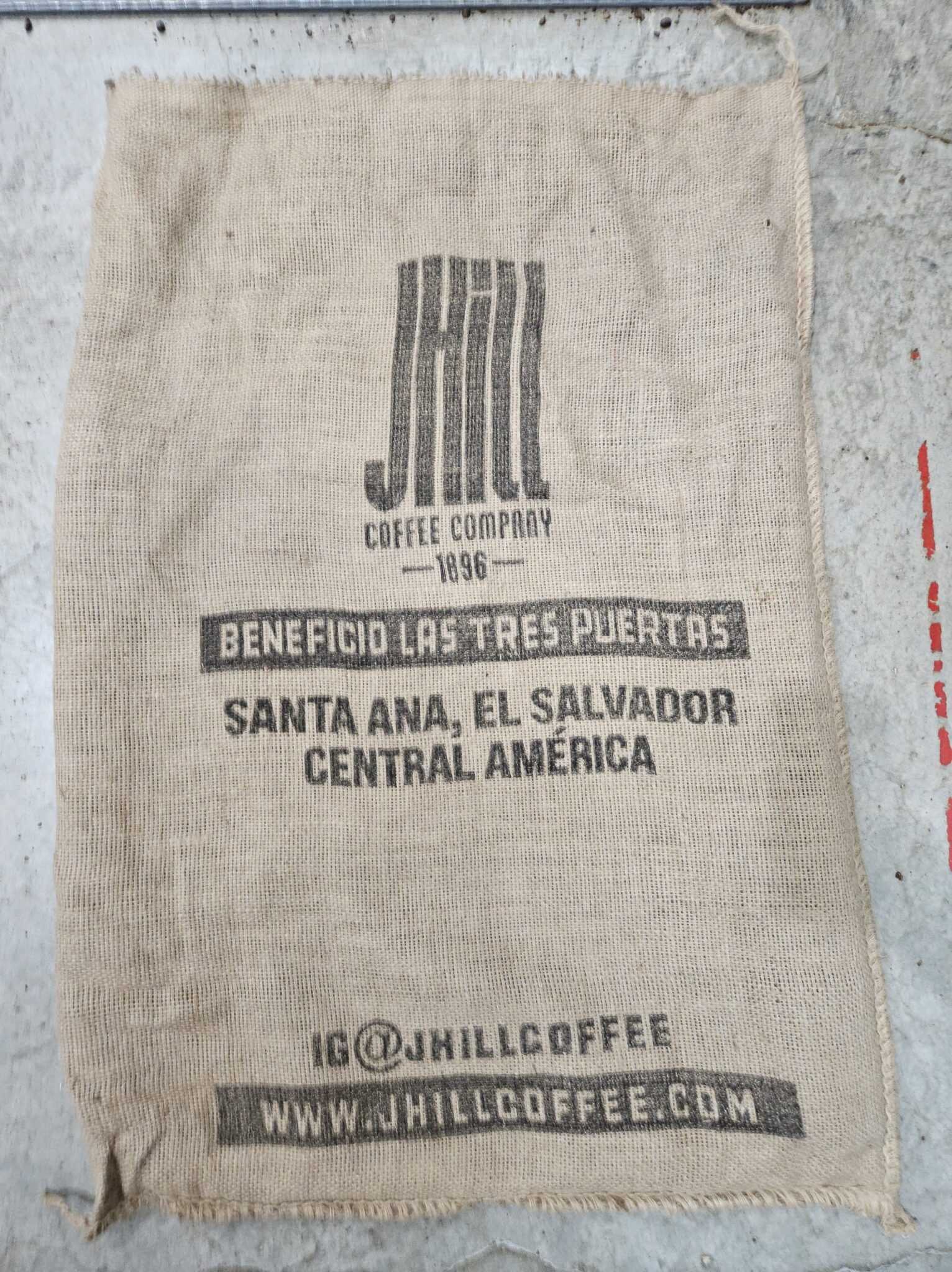Sac en toile de jute Salvador La Palma – Image 2