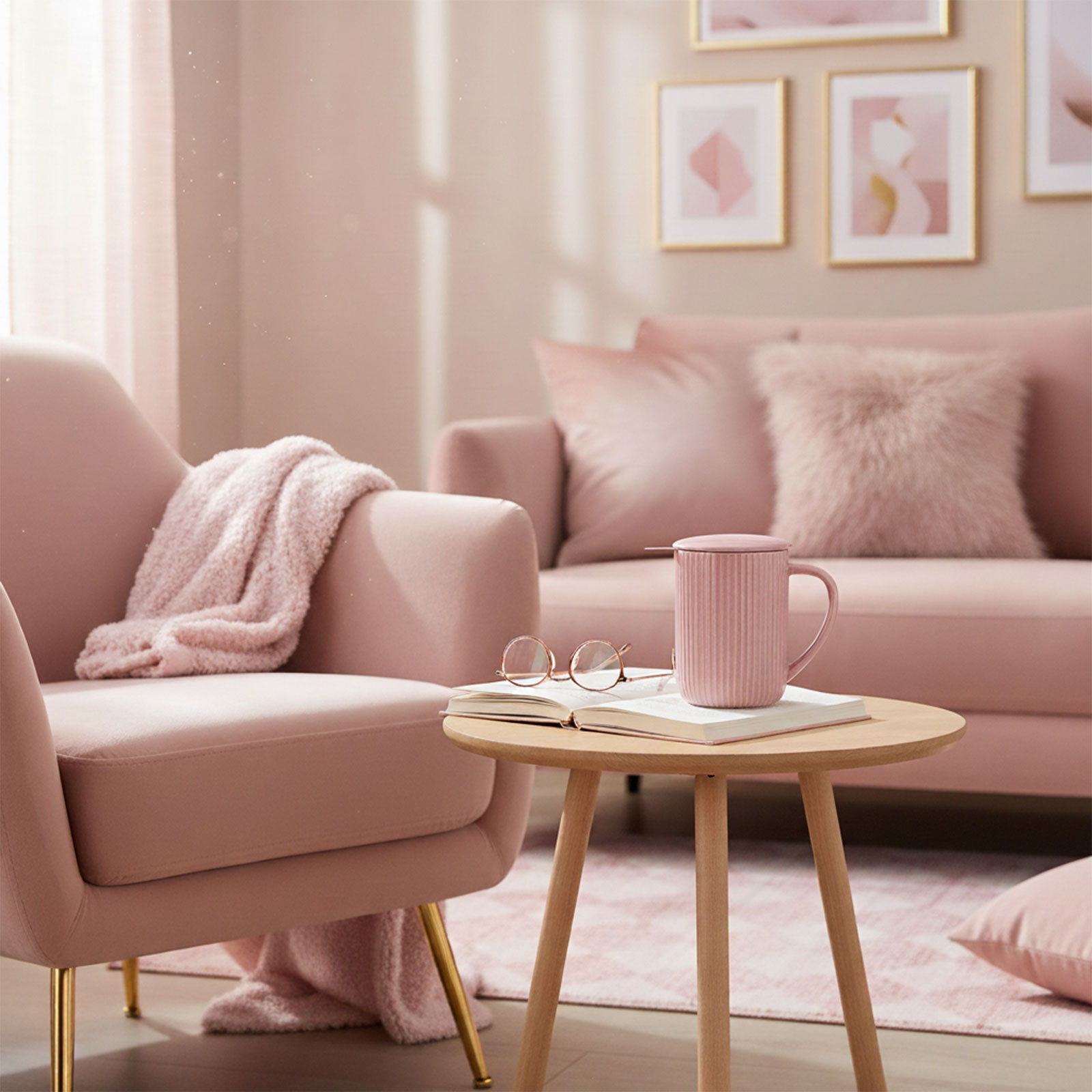 Bastide tisanière Tiao rose 47cl – Image 3