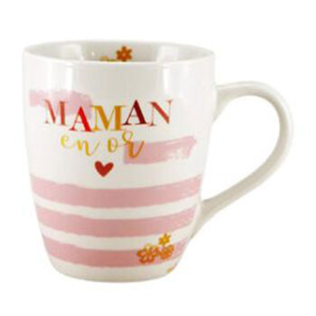 Faye mug Maman en or 32,5cl
