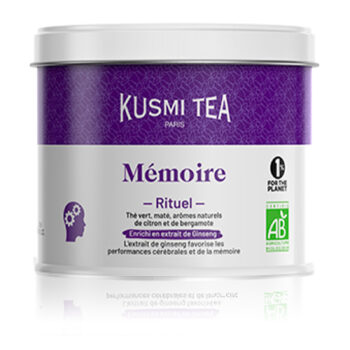 Kusmi Tea boite Rituel Mémoire Bio 100g