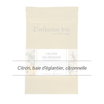Recharge L'Élixir du Dragon 100g Cafés Querry, infusion bio de fruits crème et élégante