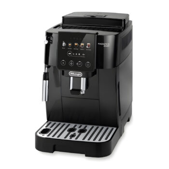 Machine à café automatique De'Longhi Magnifica Start POP noire, écran tactile et bec verseur chromé