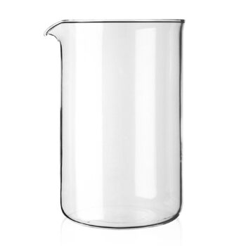 Verre de remplacement Bodum cafetière piston 1,5L 12 tasses, borosilicate transparent et résistant