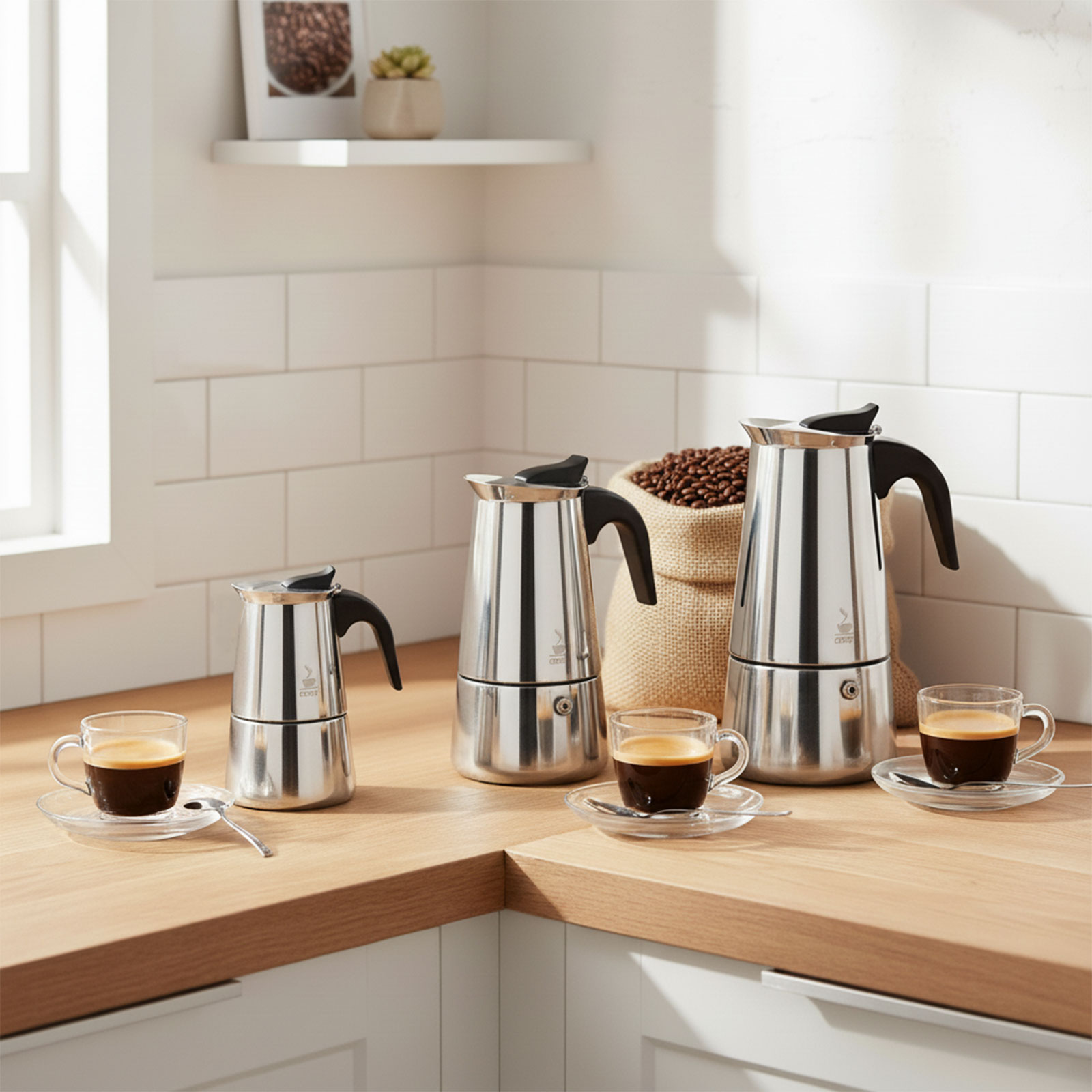 Gefu Cafetière italienne Emilio 2 tasses – Image 2