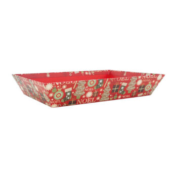 Aubry Gaspard Corbeille Noël en carton L27