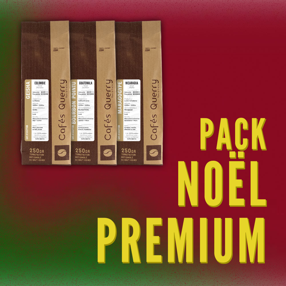 Pack Cafés Premium de Noël