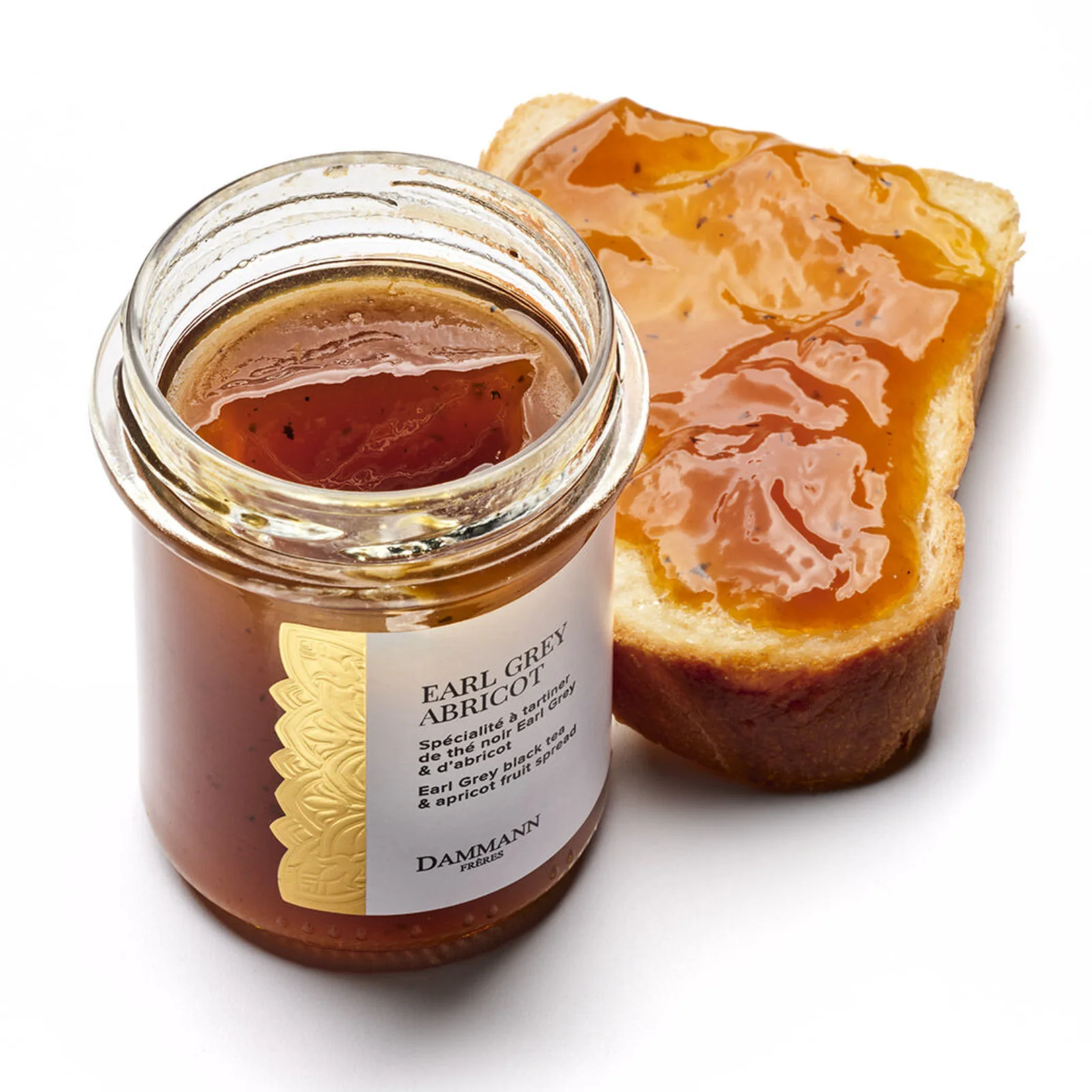 Dammann Frères Confiture Earl grey - Abricot 215g – Image 2