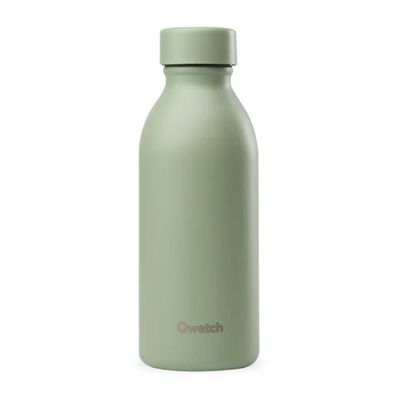 Qwetch Bouteille isotherme inox Icon matt tilleul 500ml